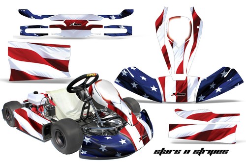Kart graphic decals - go,