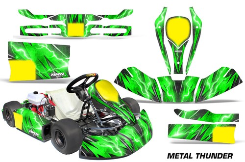 Kart graphic decals - go,