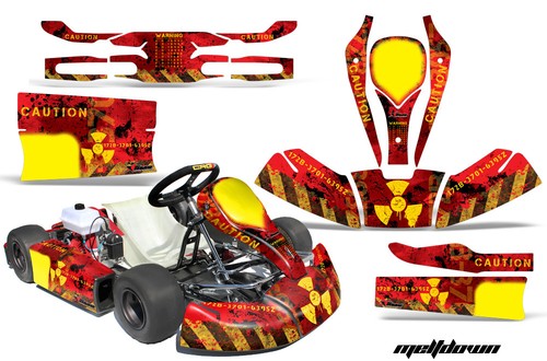 Kart graphic decals - go,