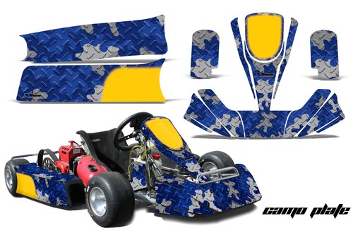 Kart graphic decals - go,