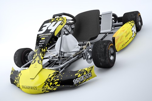 Kart graphics kit for kg - kart,