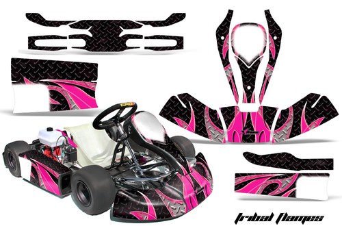 Kart graphic decals - go,
