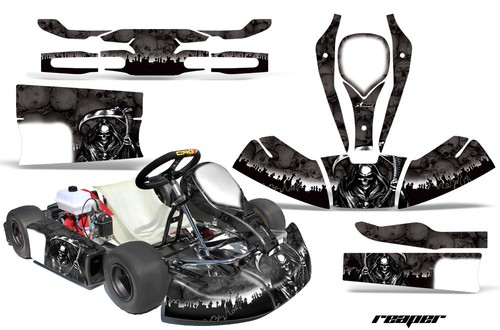 Kart graphic decals - go,