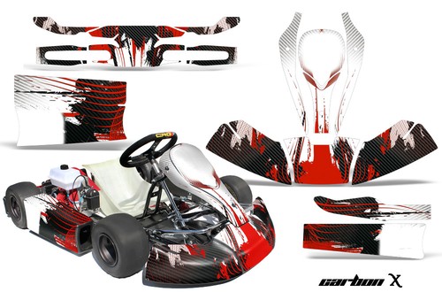Kart graphic decals - go,