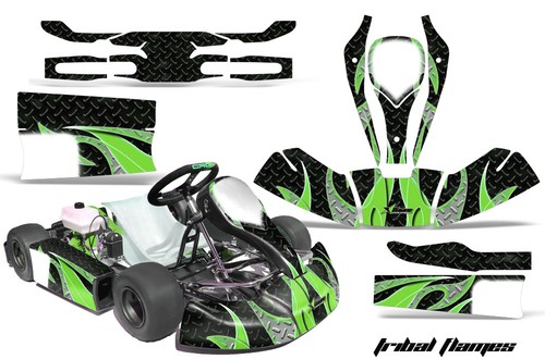 Kart graphic decals - go,